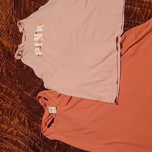 Lot of 2 NWT PINK tanks